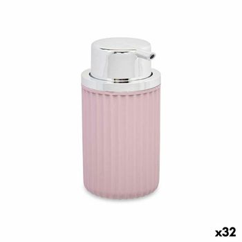 Dispensador De Jabón Rosa Plástico 32 Unidades (420 Ml)