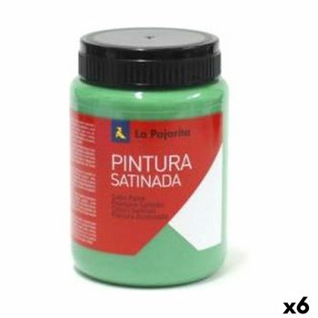 Témpera La Pajarita L-17 Verde Satinado Escolar (35 Ml) (6 Unidades)