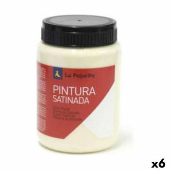 Témpera La Pajarita L-25 Beige Satinado Escolar (35 Ml) (6 Unidades)