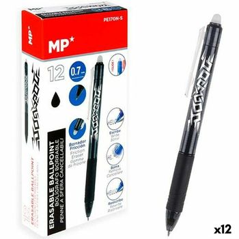 Bolígrafo Mp Tinta Borrable 0,7 Mm (12 Unidades)