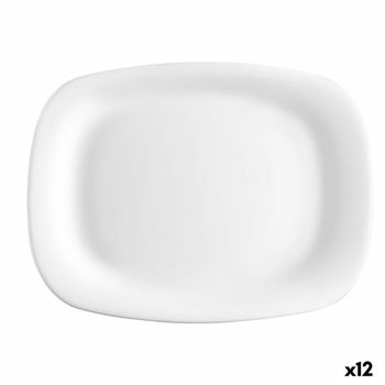 Fuente De Cocina Bormioli Rocco Parma Rectangular 24 X 34 Cm Vidrio 12 Unidades