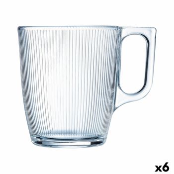 Luminarc Flashy - Juego De 4 Tazas De Desayuno De 25 Cl En Vidrio Templado.  Neo Gold con Ofertas en Carrefour