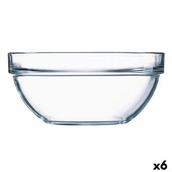 Bol Luminarc Transparente Vidrio Ø 17 Cm (6 Unidades)