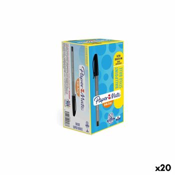 Bolígrafo Paper Mate Inkjoy 50 Piezas Negro 1 Mm (20 Unidades)