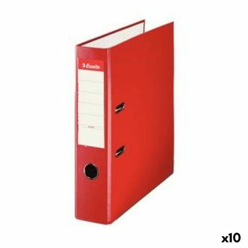 Archivador De Palanca Esselte Rojo A4 (10 Unidades)