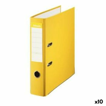 Archivador De Palanca Esselte Amarillo A4 (10 Unidades)