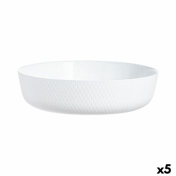 Fuente De Cocina Luminarc Smart Cuisine Blanco Vidrio Ø 26 Cm (5 Unidades)