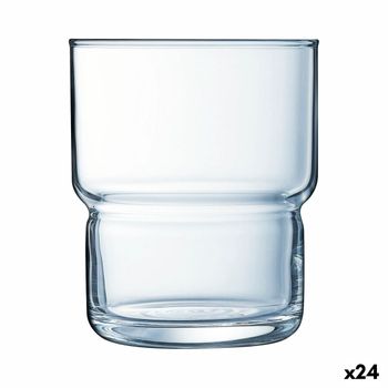 Vaso Luminarc Funambule Transparente Vidrio 270 Ml (24 Unidades)