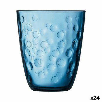 Vaso Luminarc Concepto Pepite Azul Vidrio 310 Ml (24 Unidades)