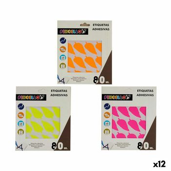 Etiquetas Adhesivas Hojas 22 X 49 Mm (12 Unidades)