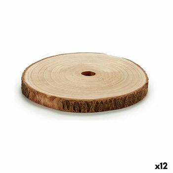 Tronco Decorativo Ø 24,5 Cm Marrón (12 Unidades)