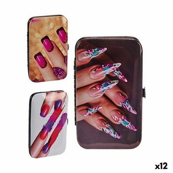 Set De Manicura Plástico Uñas (12 Unidades)