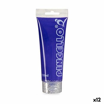 Pintura Acrílica Morado 120 Ml (12 Unidades)