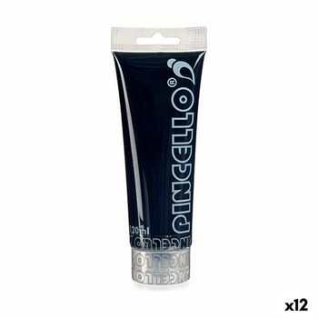 Pintura Acrílica Negro 120 Ml (12 Unidades)