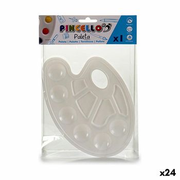 Paleta Blanco Plástico 19,5 X 1 X 26 Cm (24 Unidades)