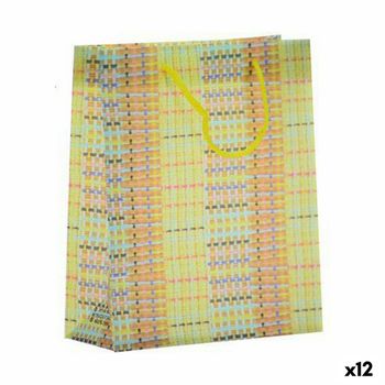 Bolsa Rayas Plástico 7,5 X 22 X 18 Cm (12 Unidades)