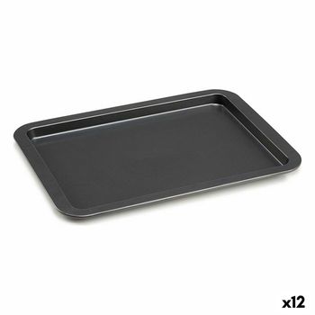 Bandeja Para Horno Gris Metal 48 X 3 X 33,5 Cm (12 Unidades)