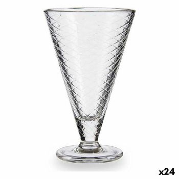 Copa De Helados Y Batidos Transparente Vidrio 340 Ml (24 Unidades)