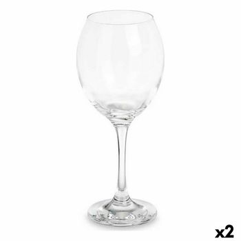 Copa Vino Cristal Bohemia Setx2 450ml En Caja Regalo