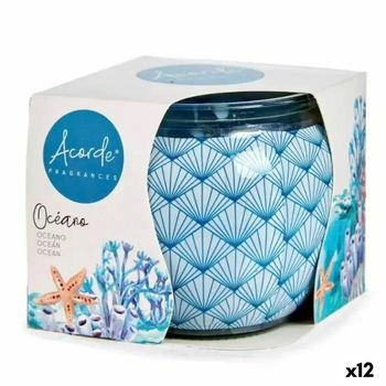 Vela Perfumada Océano 7,5 X 6,3 X 7,5 Cm (12 Unidades)