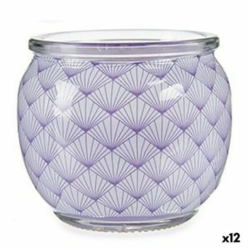 Vela Perfumada Lavanda 7,5 X 6,3 X 7,5 Cm (12 Unidades)