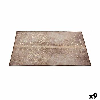 Alfombra Blanco Marrón 190 X 133 Cm (9 Unidades)