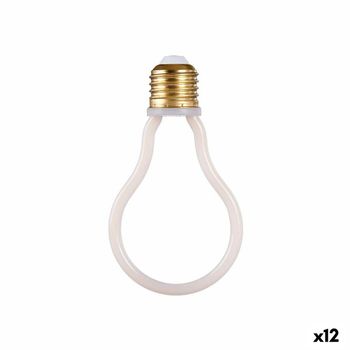 Bombilla Led Blanco 4 W E27 9,5 X 13,5 X 3 Cm (2700 K) (12 Unidades)