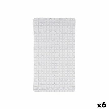 Alfombrilla Antideslizante Para Ducha Blanco Pvc 68 X 36 X 1 Cm (6  Unidades) con Ofertas en Carrefour