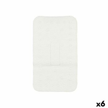 Alfombrilla Antideslizante Para Ducha Blanco Pvc 69,3 X 40 X 1 Cm (6 Unidades)