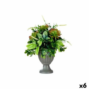 Planta Decorativa Copa Plástico 25 X 36 X 25 Cm (4 Unidades)