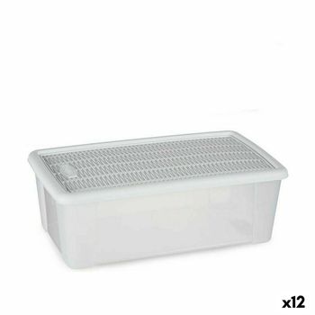 Cajas De Almacenaje Transparentes – Cajas Organizadoras De Plástico Con  Tapa Pack 4 Uds (35l)jardin202 con Ofertas en Carrefour