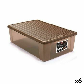 2 Caja Almacenaje Eurobox Xxl Plástico Keeeper Eco Bruno 52x43x28 Cm con  Ofertas en Carrefour