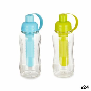 Botella Polipropileno 7,5 X 21 X 9 Cm - Bigbuy Home. Azul