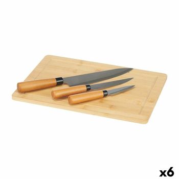 Pack 2 Unids - Tabla Cortar De Madera De Bambu Con Ranura 38x25,5 Cm.. con  Ofertas en Carrefour