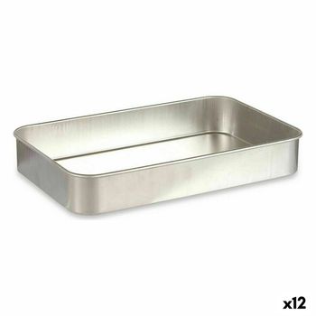 Rustidera Plateado Aluminio 41 X 6,5 X 26 Cm (12 Unidades)