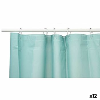 Cortina De Ducha Transparente Polietileno Eva 180 X 180 Cm (12 Unidades)  con Ofertas en Carrefour