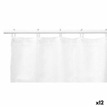 Cortina De Ducha Transparente Polietileno Eva 180 X 180 Cm (12 Unidades)  con Ofertas en Carrefour