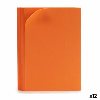 Goma Eva Naranja 65 X 0,2 X 45 Cm (12 Unidades)