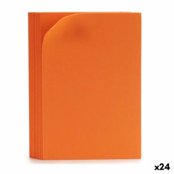 Goma Eva Naranja 30 X 0,2 X 20 Cm (24 Unidades)