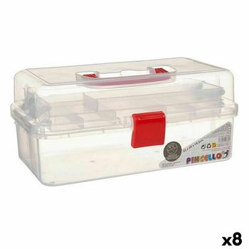 Cajonera Transparente Modular Plástico 4 Cajones 7x17x22cm con Ofertas en  Carrefour