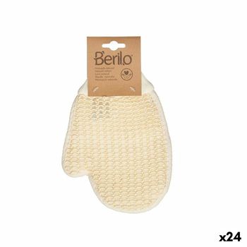 Manopla De Baño Blanco Beige (24 Unidades)