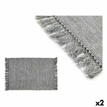 Alfombra Gris 10 X 10 X 40 Cm 180 X 120 X 1 Cm (2 Unidades)