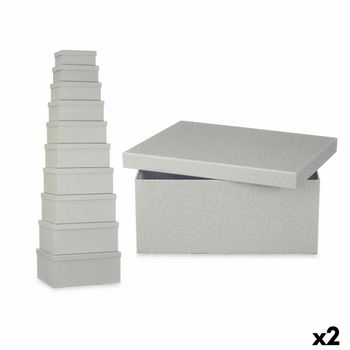 Pack 10 Cajas Multiusos Fabricado En España De Cartón 50x30x35cm con  Ofertas en Carrefour