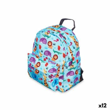 Mochila Escolar 28 X 12 X 22 Cm Pincello - Multicolor