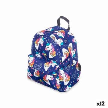 Mochila Escolar 28 X 12 X 22 Cm Pincello - Multicolor