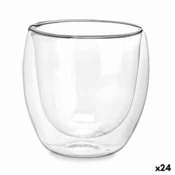 Vaso Transparente Vidrio De Borosilicato 246 Ml (24 Unidades)