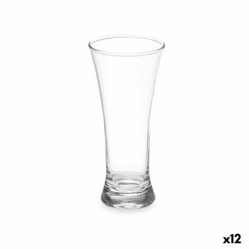 Vaso Cónico Transparente Vidrio 320 Ml (12 Unidades)