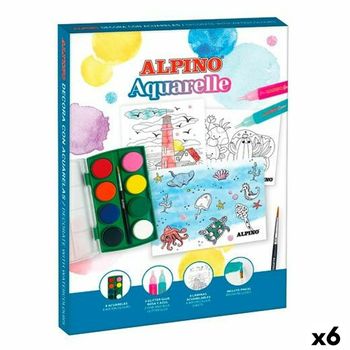 Set De Manualidades Alpino Aquarelle (6 Unidades)