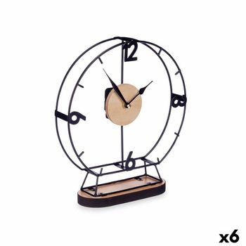 Reloj Digital De Sobremesa Blanco Pvc Madera Mdf 11,7 X 7,5 X 8 Cm (12  Unidades) con Ofertas en Carrefour
