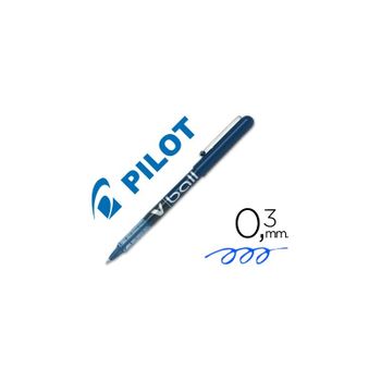 Rotulador Pilot Roller V-ball Azul 05 Mm 12 Unidades